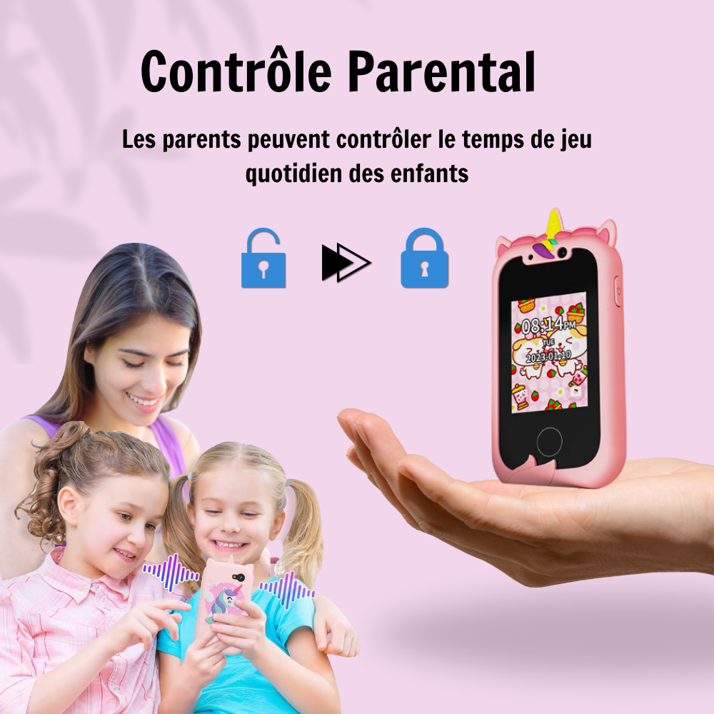 KIDOPHONE™ - Apprentissage et Sécurité pour les Enfants de 2 à 12 ans