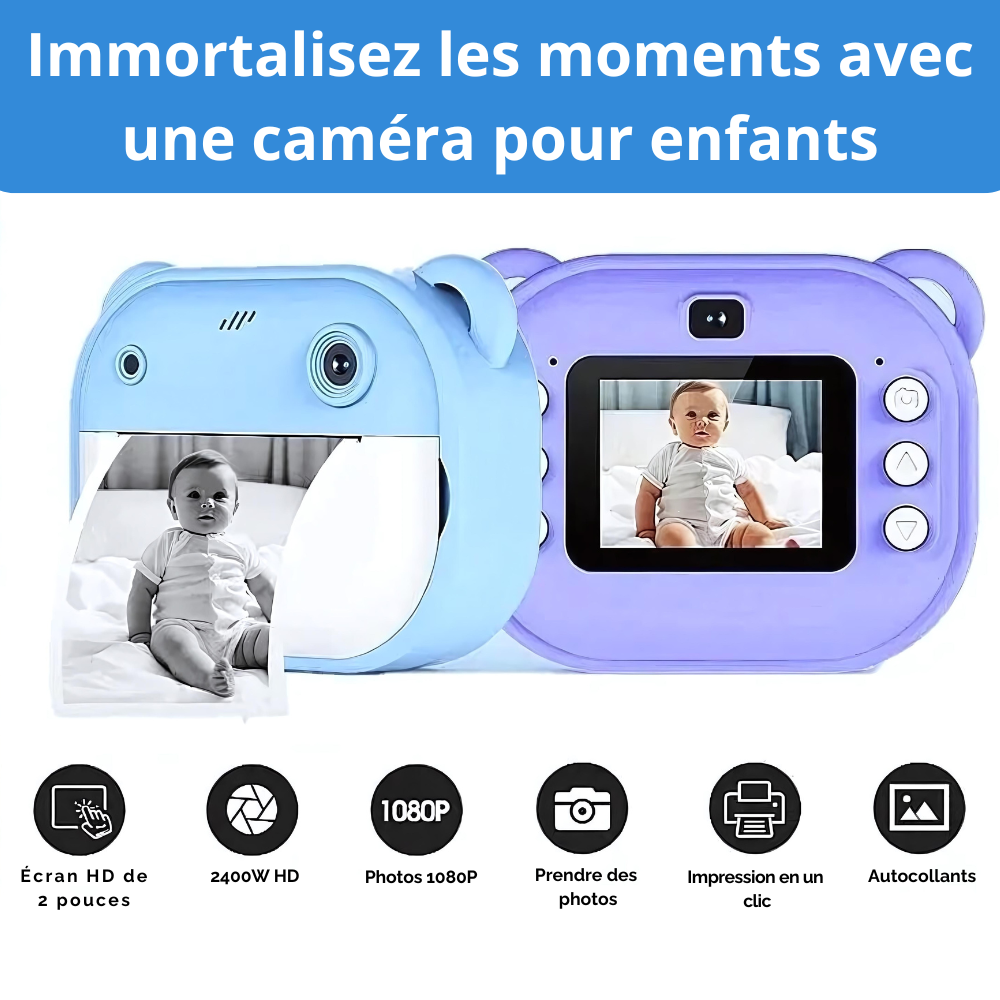 KIDCAM PRO™ | L’appareil photo des jeunes créateurs